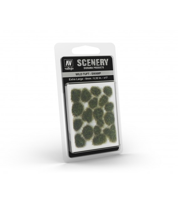 SC422 Swamp Wild Tuft Extra Large 8 mm Vallejo Scenery