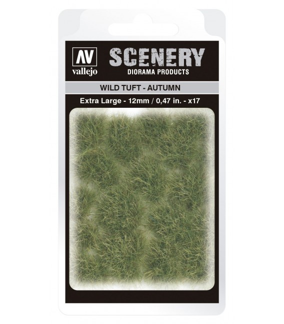 SC423 Autumn Wild Tuft Extra Large 12 mm Vallejo Scenery