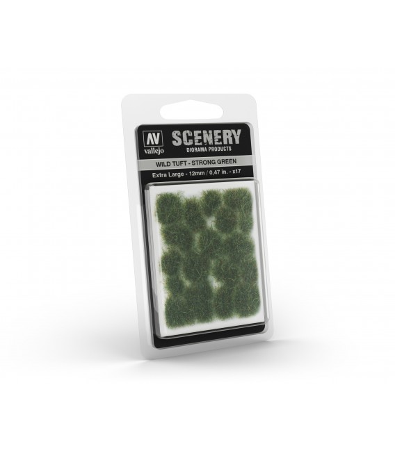 SC427 Strong Green Wild Tuft Extra Large 12 mm Vallejo Scenery