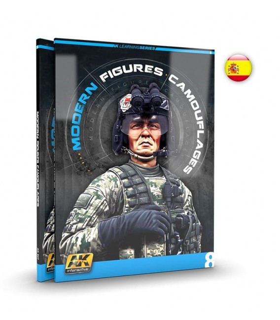 AK248 AK Learning 8: Camuflajes Modernos para Figuras - Castellano