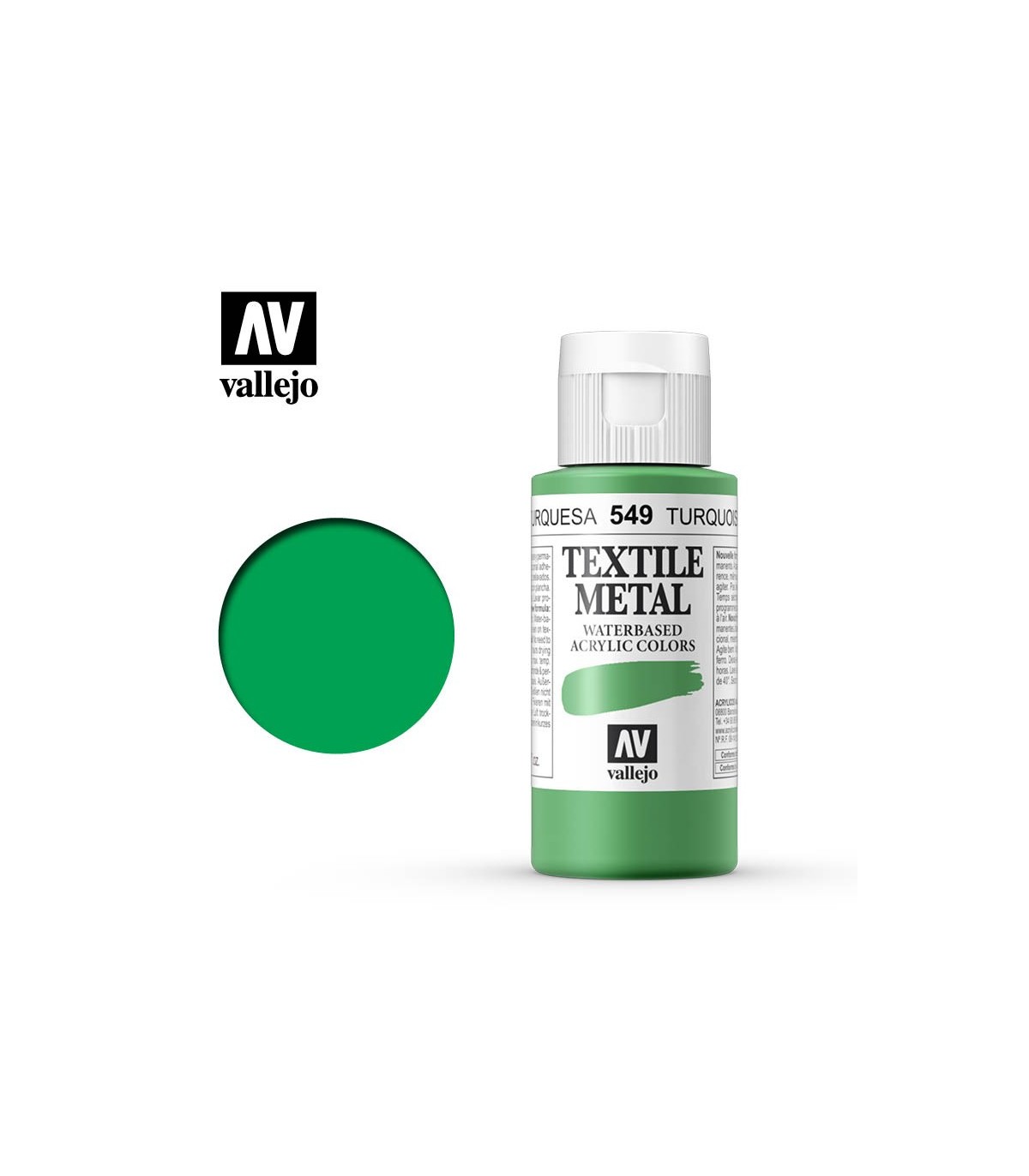 Pintura para textil Vallejo 60ml