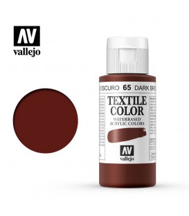 65 Velvet Brown Textile Color Vallejo 60 ml.