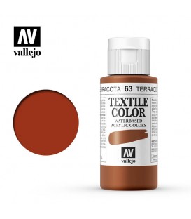 63 Terracota Textile Color Vallejo 60 ml.