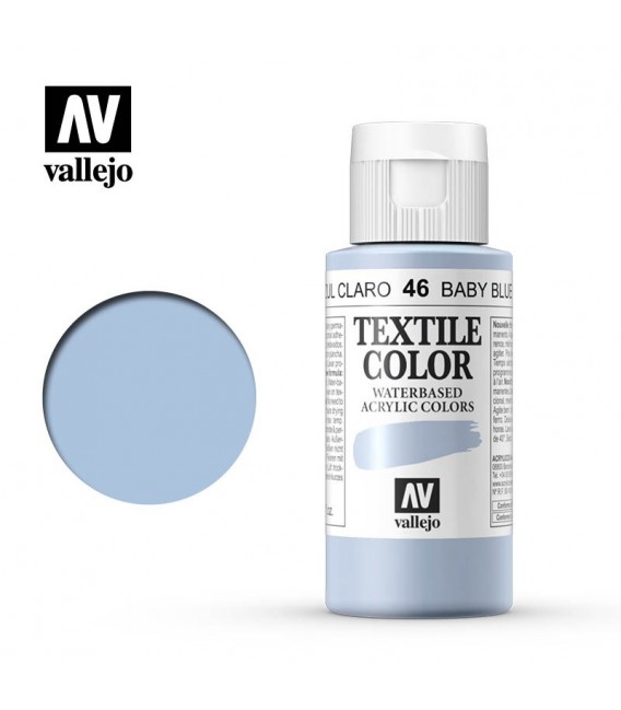 46 Azul Claro Textile Color Vallejo 60 ml.