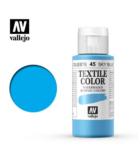 45 Blau Orient Textile Color Vallejo 60 ml.