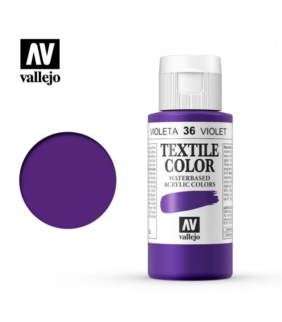 36 Violeta de Parma Textile Color Vallejo 60 ml.