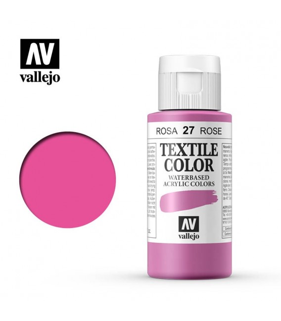 27 Bengali Rose Textile Color Vallejo 60 ml.