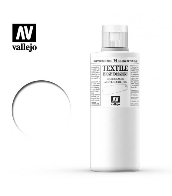 74 Fosforecente Textile Color Vallejo 200 ml.
