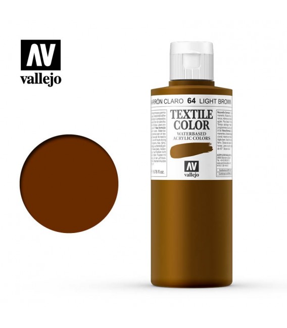 64 Tabaco Textile Color Vallejo 200 ml.