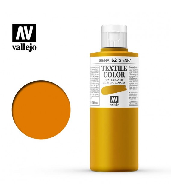 62 Siena Textile Color Vallejo 200 ml.