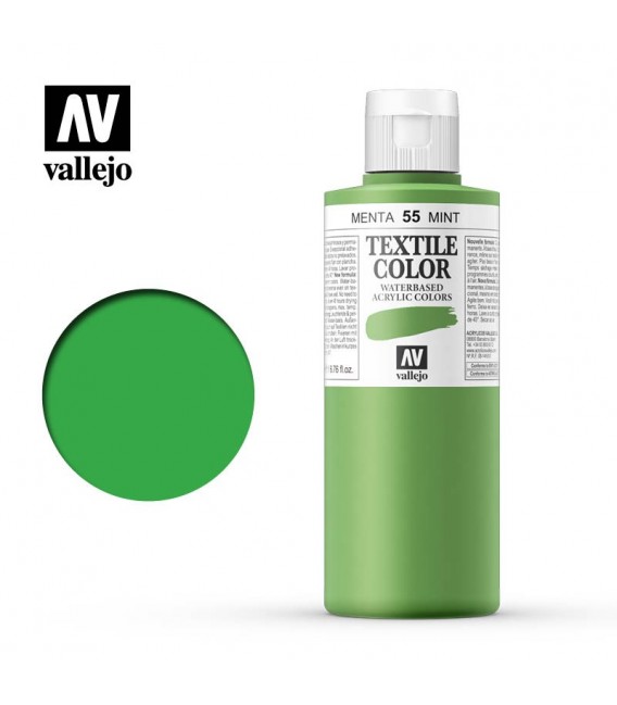 55 Mint Textile Color Vallejo 200 ml.