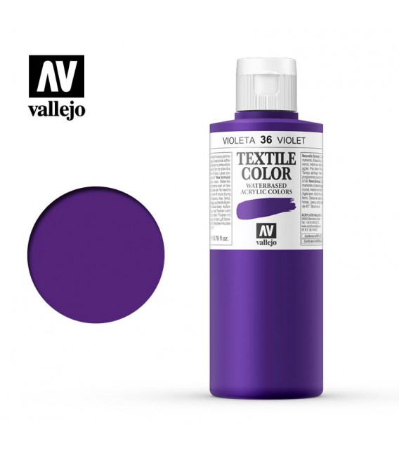 36 Violeta de Parma Textile Color Vallejo 200 ml.