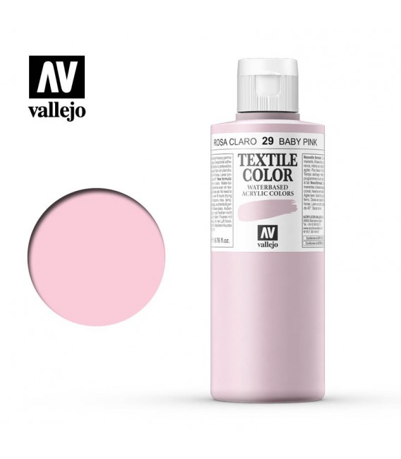 29 Rosa Claro Textile Color Vallejo 200 ml.