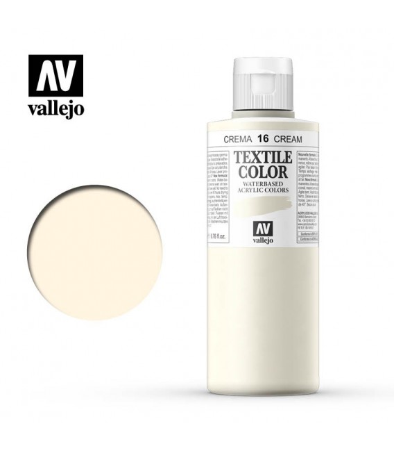 16 Buttermilk Textile Color Vallejo 200 ml.