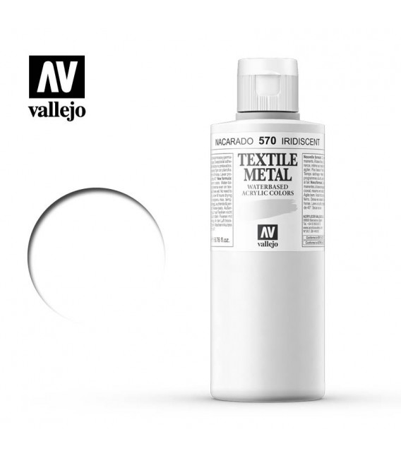 570 Iridiscent metallic Textil570 White metallic Textile Color V