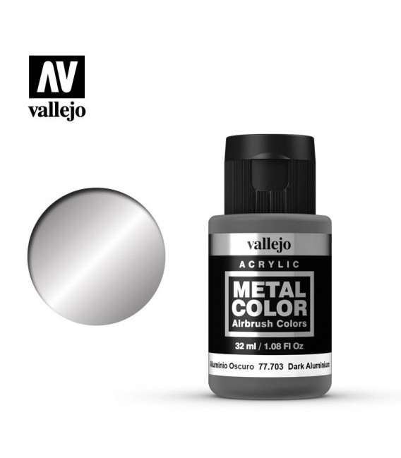 77.703 Aluminio Oscuro Metal Color 32 ml.