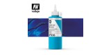 58) Acrylic Vallejo Studio 200 ml. 936 Blue Fluorescent