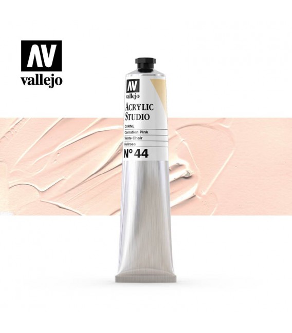 10) Acrylique Vallejo Studio 58 ml. 44 Teinte Chair