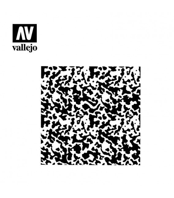 ST-AFV001 Distintius Carros Combat Alemanys WWII Vallejo Hobby Stencils 125 X 125 mm.