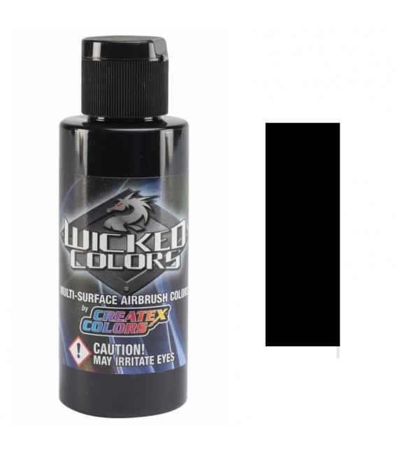 COLOR WICKED W002 NEGRO (60 ml.)