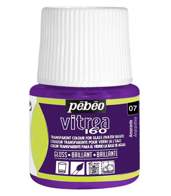 07 Amarante Pebeo Vitrea 160 45 ml.