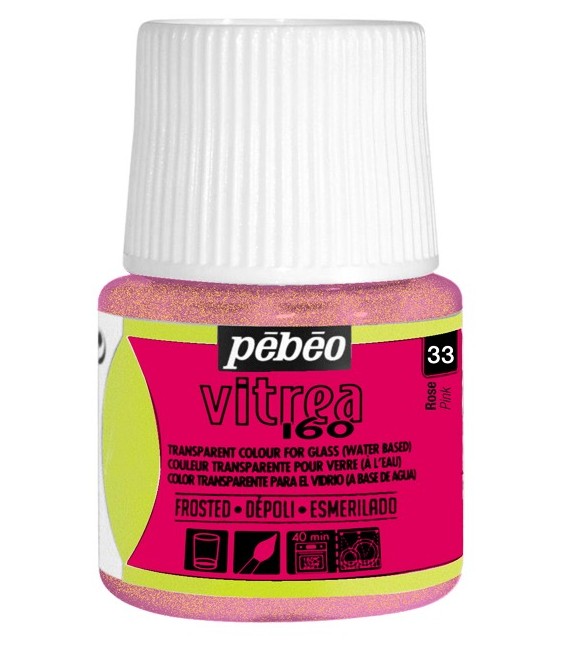 33 Pink Pebeo Vitrea 160 45 ml.