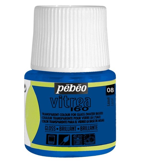08 Lazuli Pebeo Vitrea 160 45 ml.