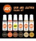 AK11613 Skin and Leather Colors set 6 u. 17 ml