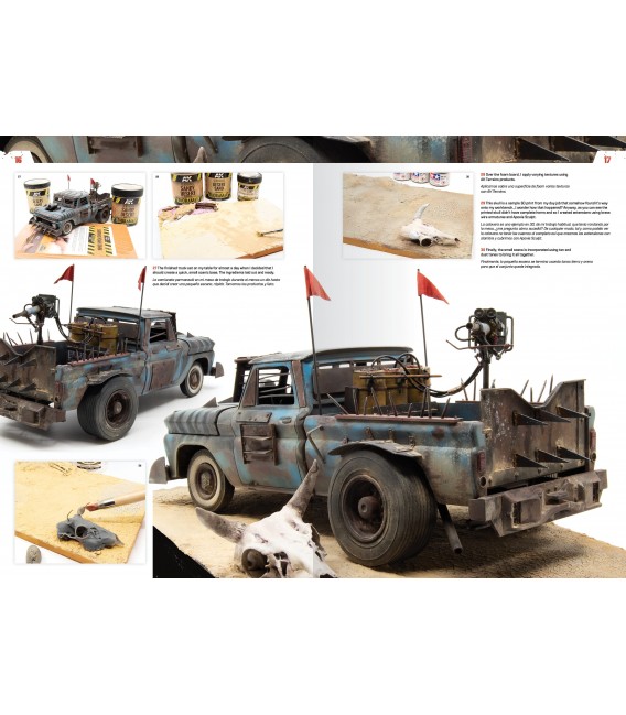 AK258 Doomsday Chariots – Modeling Post-Apocalyptic Vehicles - Bilingue
