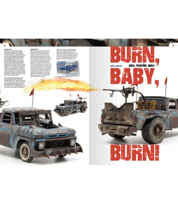 AK258 Doomsday Chariots – Modeling Post-Apocalyptic Vehicles - Bilingue