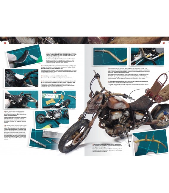 AK258 Doomsday Chariots – Modeling Post-Apocalyptic Vehicles - Bilingue
