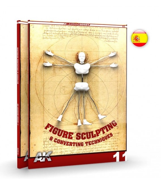 AK513 Escultura de Figuras y Tecnicas de Conversion Learning Series 11 - Castellano
