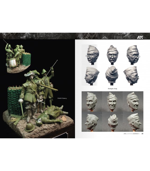 AK513 Escultura de Figuras y Tecnicas de Conversion Learning Series 11 - Castellano