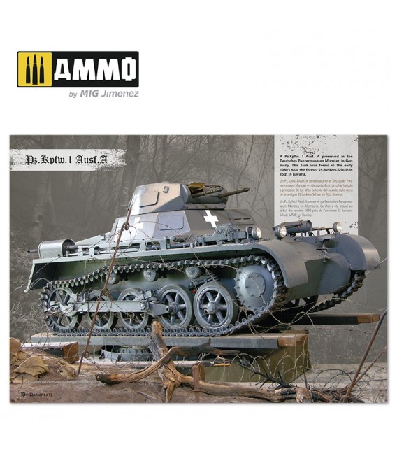 Libro "Panzer I and II" (Multilingue) Castellano, English, Francais