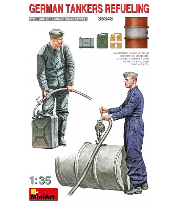 35348 German tankers refueling