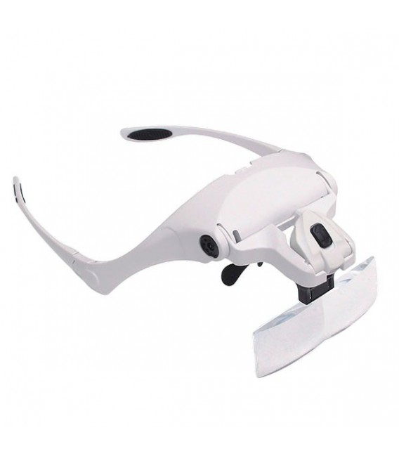 Lupa de Cap Ergonomica amb Led i Varis Augments.