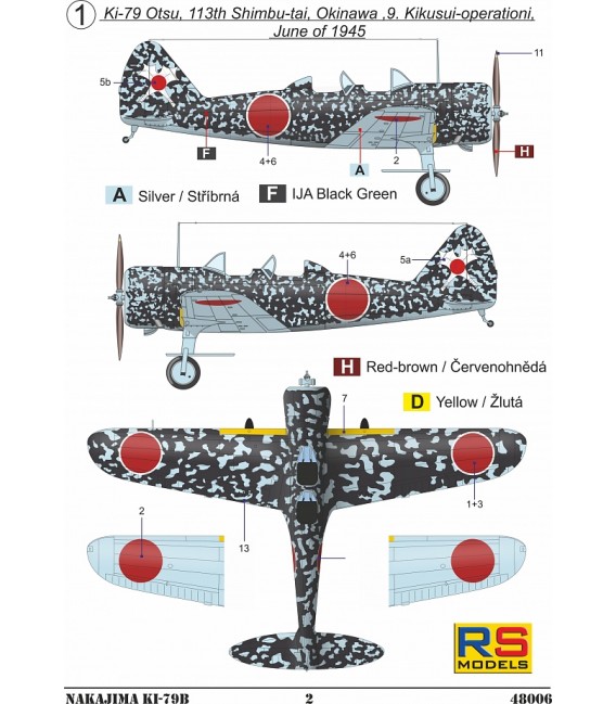 Manshu Ki-79 B 48006