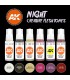 AK11602 Night Creatures Flesh Tones set 6 u. 17 ml