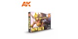AK11606 NMM (Non Metallic Metal) Gold set 6 u. 17 ml