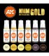 AK11606 NMM (Non Metallic Metal) Gold set 6 u. 17 ml