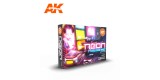 AK11610 Neon Colors set 6 u. 17 ml