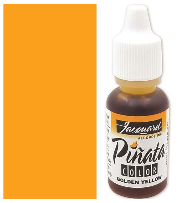 JFC1004 Amarillo Dorado Piñata Color Tinta al Alcohol 14ml.