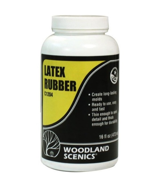 WC1204 Latex Rubber 453 gr. Woodland Scenics