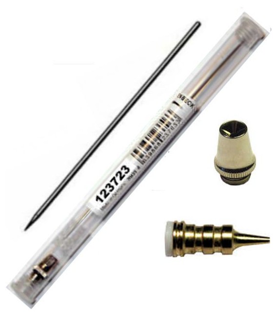 Kit complteto 0,6 (v2.0) per aerografi Evolution, Infinity e Ultra