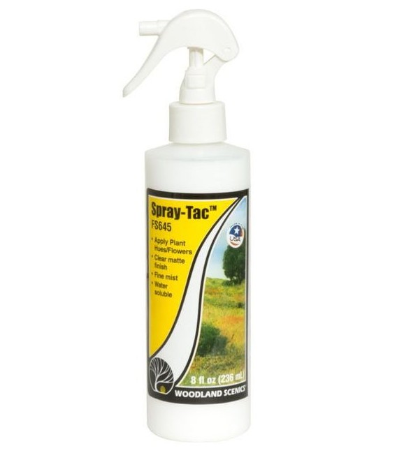 Adhesive Spray-Tac FS645 Woodland Scenics.