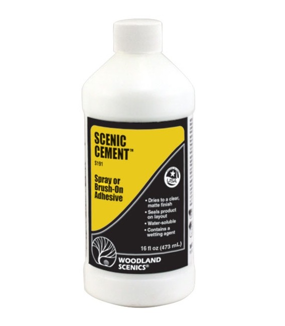 WS191 Scenic Cement Woodland Scenics 473 ml.