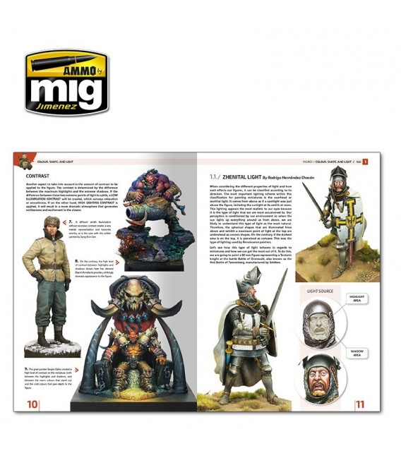 French Book "Encyclopedie des Figurines. Vol. 1 - Couleur, Forme et Lumiere"