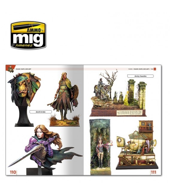 Livre en Français. "Encyclopedie des Figurines. Vol. 1 - Couleur, Forme et Lumiere"