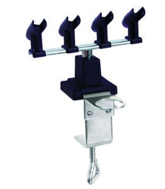 Lateral support for four airbrushes (fixed)