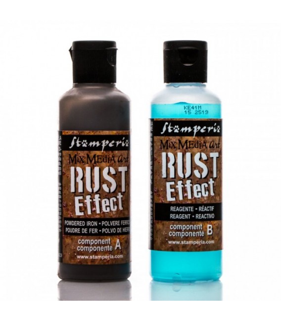Rust Effect Set de oxidaçao Stamperia 2 x 80 ml.